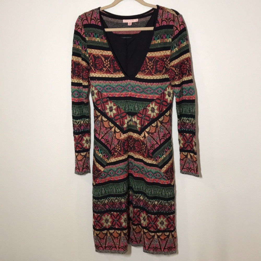 Anthropologie Cecilia Prado knit dress boho